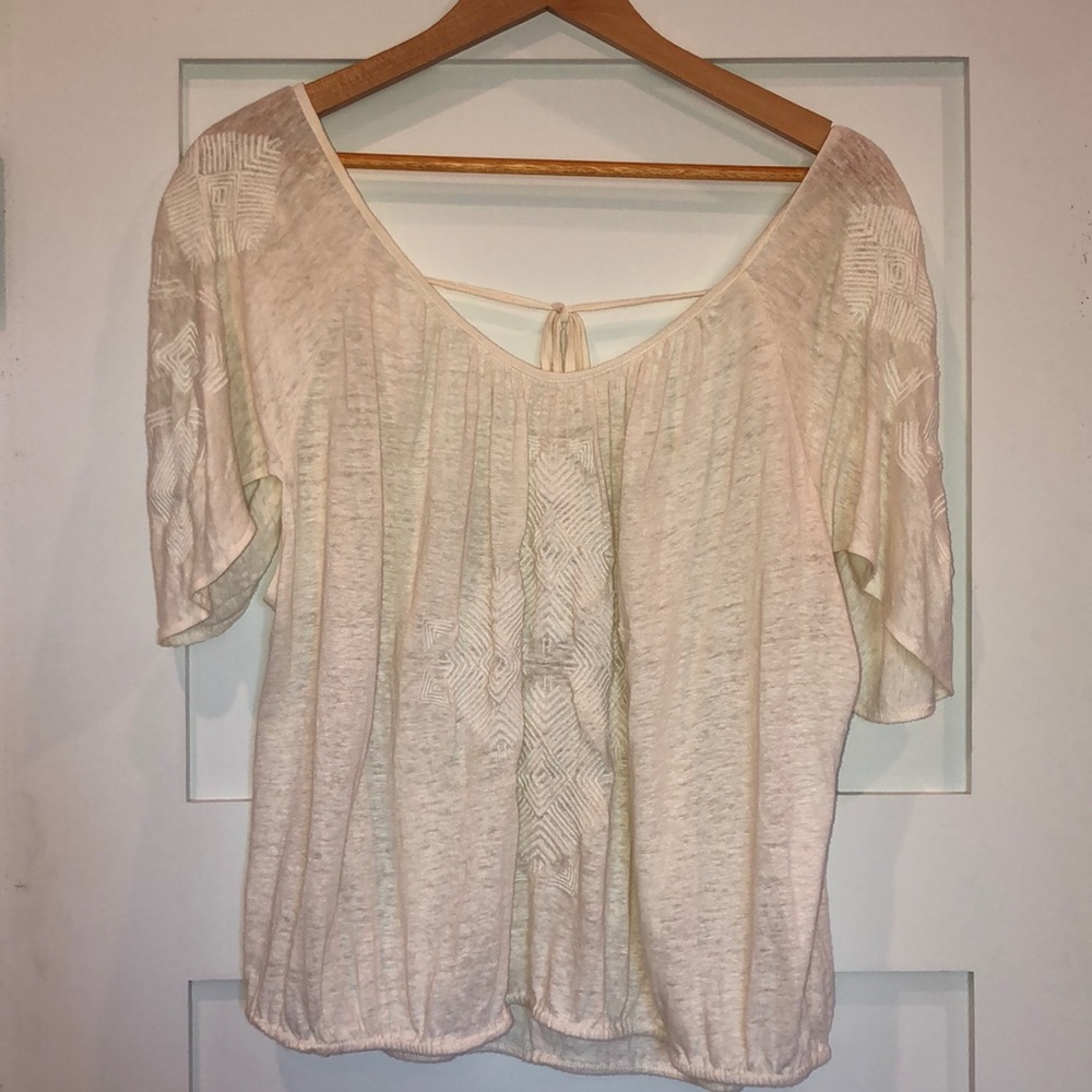 Free People Crochet Top